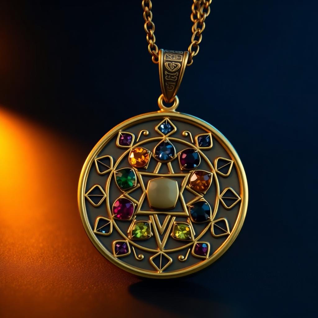 Talisman Sept Pouvoirs — objet mystique consacré